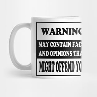 Warning clear Mug